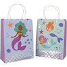 Folat Meerjungfrauen-Zauber-Partytüten 20x27cm | 6 Stück Folat Meerjungfrauen-Zauber-Partytüten 20x27cm | 6 Stück
