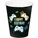 Folat Gobelets Level Up Game 250 ml | 8 pièces