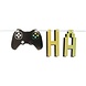 Folat Level Up Game Happy Birthday Buchstabengirlande 1,5 m | 2-teilig