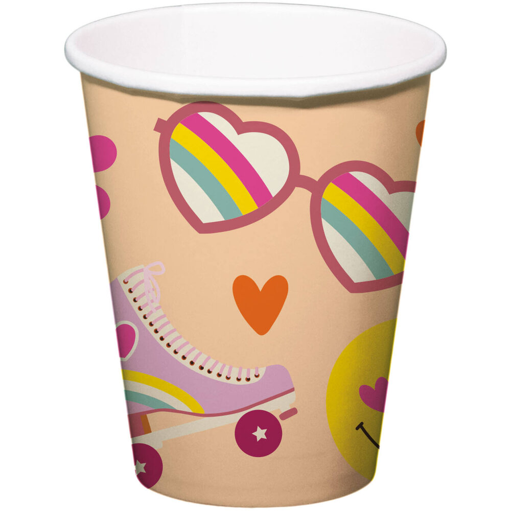 Folat Boho Girlz Cups 250ml | 8 pieces