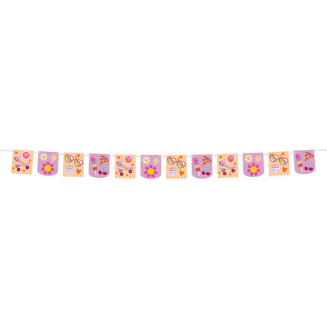 Folat Boho Girlz Flag Garland 6 meters | per piece