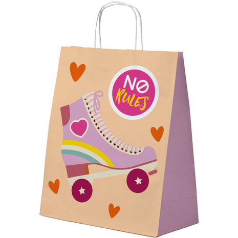 Folat Boho Girlz Handout Bags 20x27cm | 6 pieces