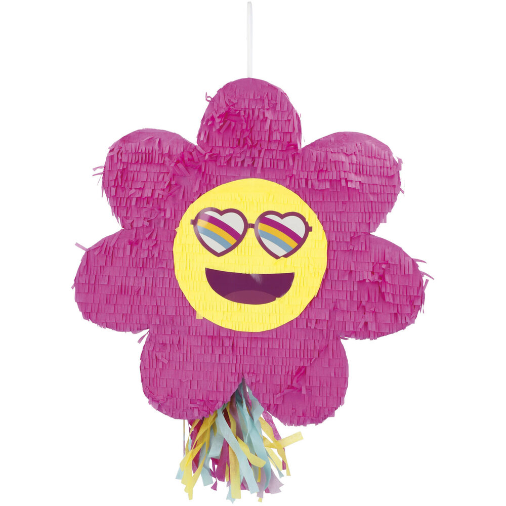 Folat Boho Girlz Bloem Pinata 50x50cm | per stuk Folat Boho Girlz Bloem Pinata 50x50cm | per stuk