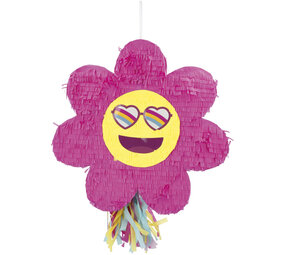 Folat Boho Girlz Blumen-Piñata 50x50cm | pro Stück
