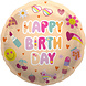 Folat Boho Girlz Happy Birthday Foil Balloon 45cm | per piece