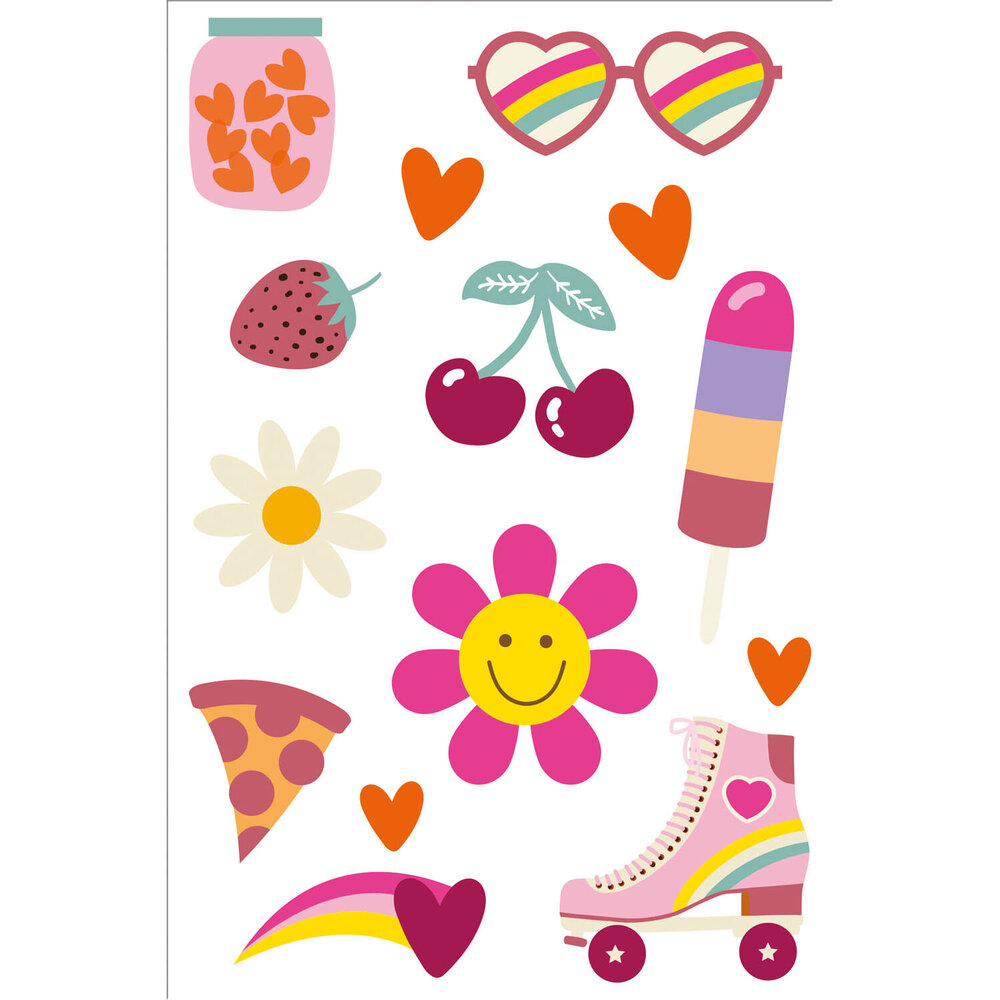 Folat Boho Girlz Fake Tattoos | per sheet