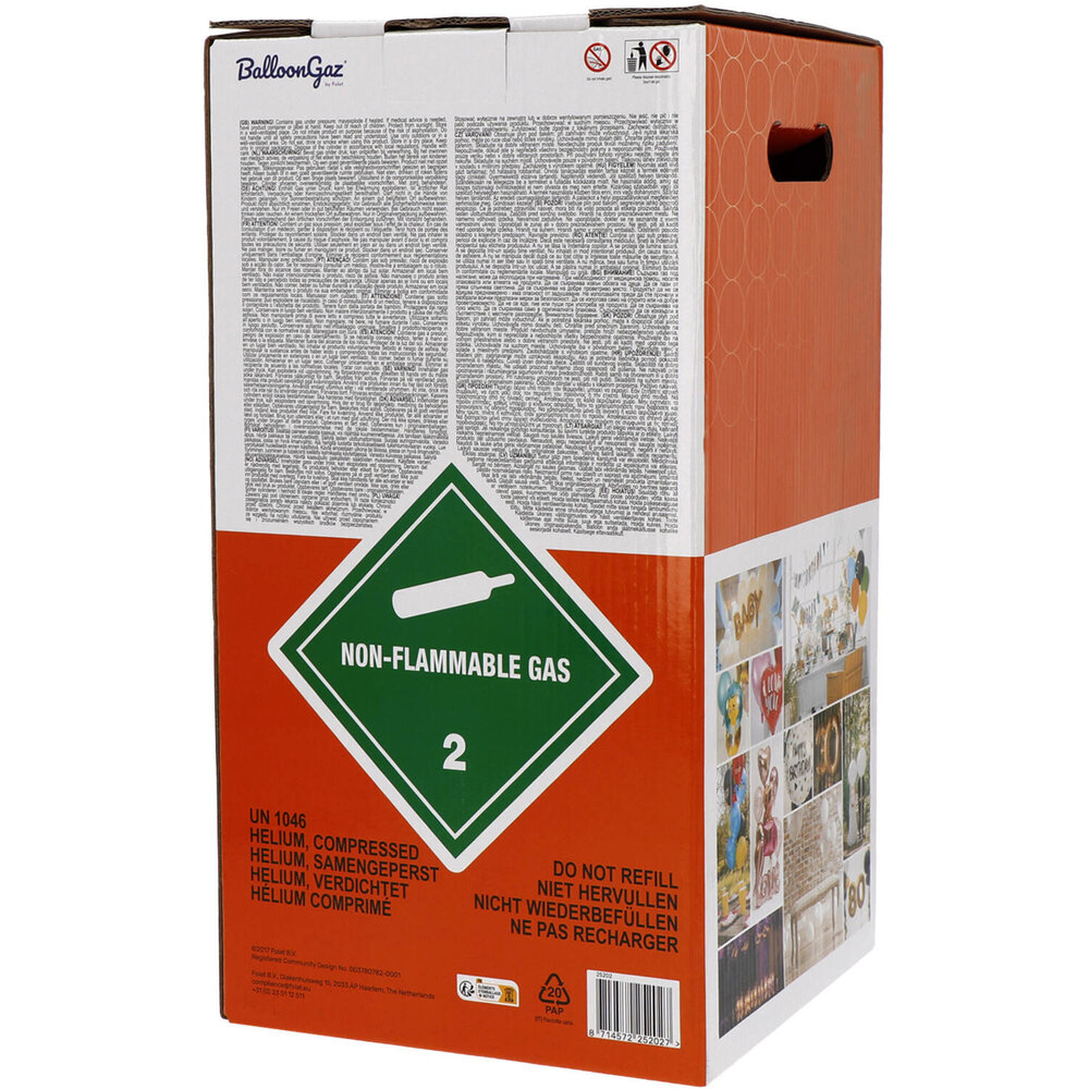 BalloonGaz Helium Tank L for 30 balloons