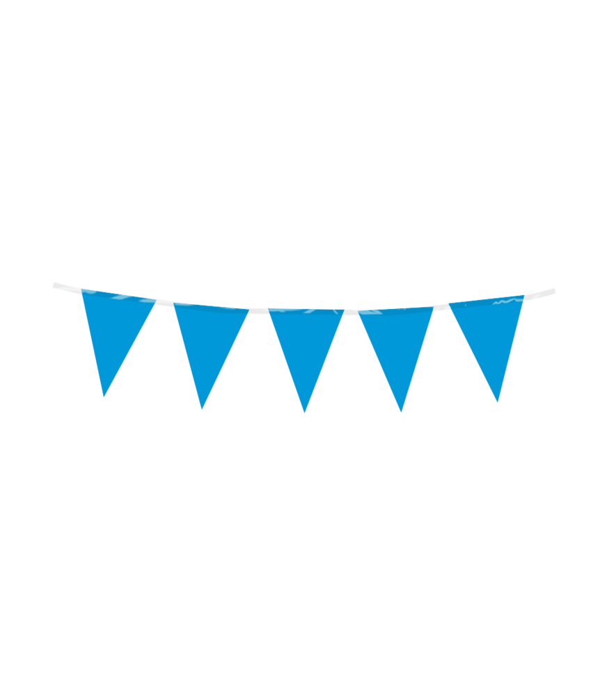 Paper Dreams Mini Flag Garland Blue 15x300cm | per piece
