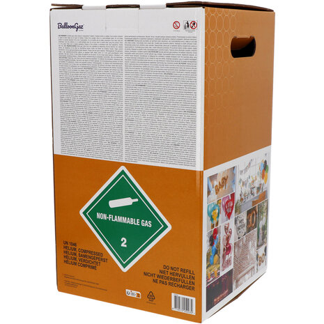 BalloonGaz XL Helium Tank for 50 balloons