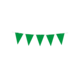 Paper Dreams Mini Flag Garland Green 15x300cm | per piece
