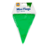 Paper Dreams Mini Flag Garland Green 15x300cm | per piece Paper Dreams Mini Flag Garland Green 15x300cm | per piece