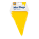 Paper Dreams Mini Flag Garland Yellow 15x300cm | per piece
