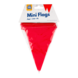Paper Dreams Mini Flag Garland Red 15x300cm | per piece