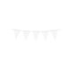 Paper Dreams Mini Flag Garland White 15x300cm | per piece