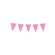 Paper Dreams Mini Flag Garland Fuchsia 15x300cm | per piece