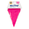 Paper Dreams Mini Flag Garland Fuchsia 15x300cm | per piece Paper Dreams Mini Flag Garland Fuchsia 15x300cm | per piece