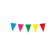 Paper Dreams Mini Flag Garland Multi Colors 15x300cm | per piece