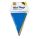 Paper Dreams Guirlande de mini-drapeaux multicolores 15 x 300 cm | à l'unité