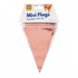 Paper Dreams Mini Flag Garland Metallic Rose Gold 15x300cm | per piece
