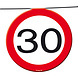 Folat Garland 30 Years Traffic Sign | 12 meters