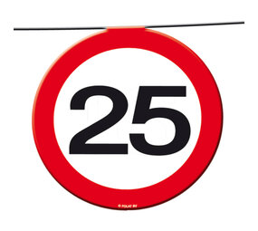 Folat Garland 25 years Traffic Sign | 12 meters Folat Garland 25 years Traffic Sign | 12 meters