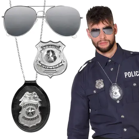 Boland Polizeizubehörset | 3-teilig Boland Polizeizubehörset | 3-teilig