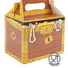 Henbrandt Piratenschatzkiste als Gastgeschenkbox, 14 x 9,5 x 12 cm | 12 Stück Henbrandt Piratenschatzkiste als Gastgeschenkbox, 14 x 9,5 x 12 cm | 12 Stück