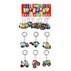 LG Imports Construction Vehicle Keychain | 12 pieces