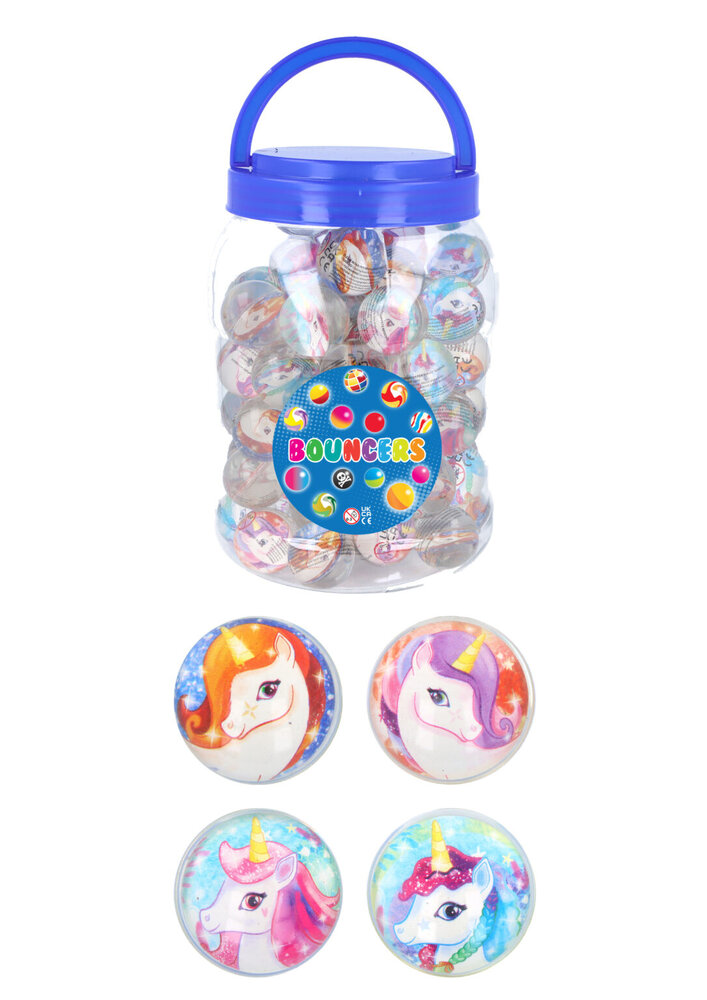 Henbrandt Eenhoorn Stuiterbal 35mm | 12 stuks Henbrandt Eenhoorn Stuiterbal 35mm | 12 stuks