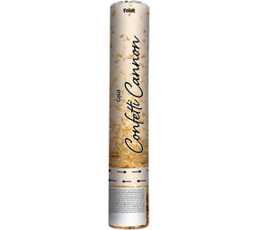 Folat Confetti Kanon Goud 28cm | per stuk Folat Confetti Kanon Goud 28cm | per stuk