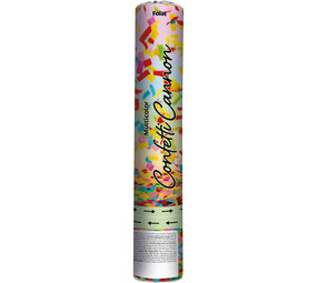 Folat Confetti Kanon Multi Kleuren 28cm | per stuk Folat Confetti Kanon Multi Kleuren 28cm | per stuk