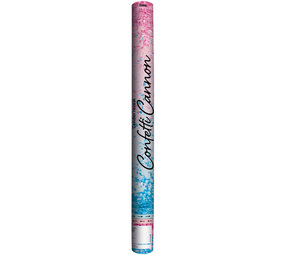 Folat Canon à confettis bleu pour révélation du sexe, 57 cm | à l'unité