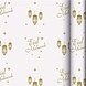 Haza - Witbaard Eid Mubarak Wrapping Paper 70x200cm | per roll