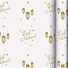 Haza - Witbaard Cadeau Papier Eid Mubarak 70x200cm | per rol Haza - Witbaard Cadeau Papier Eid Mubarak 70x200cm | per rol