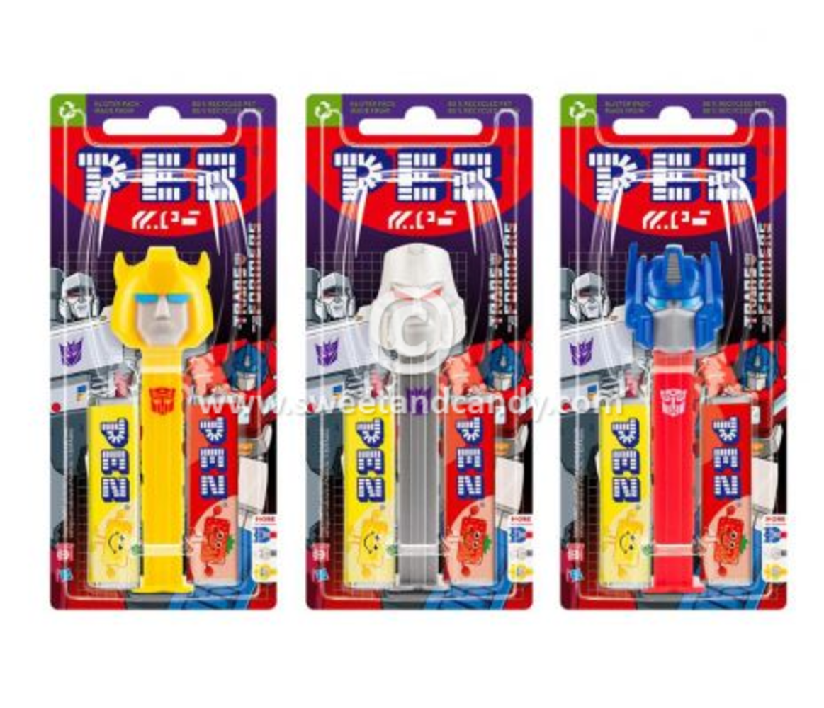 Pez Transformer Pez-Halter mit Bonbons | pro Stück