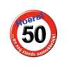 Paper Dreams 50 Jahre Verkehrsschild-Button | pro Stück