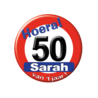 Paper Dreams Panneau de signalisation pour le 50e anniversaire de Sarah | à l'unité