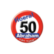 Paper Dreams 50 Years Abraham Button Traffic Sign | per piece