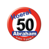 Paper Dreams Panneau de signalisation « Bouton Abraham » 50 ans | à l'unité Paper Dreams Panneau de signalisation « Bouton Abraham » 50 ans | à l'unité