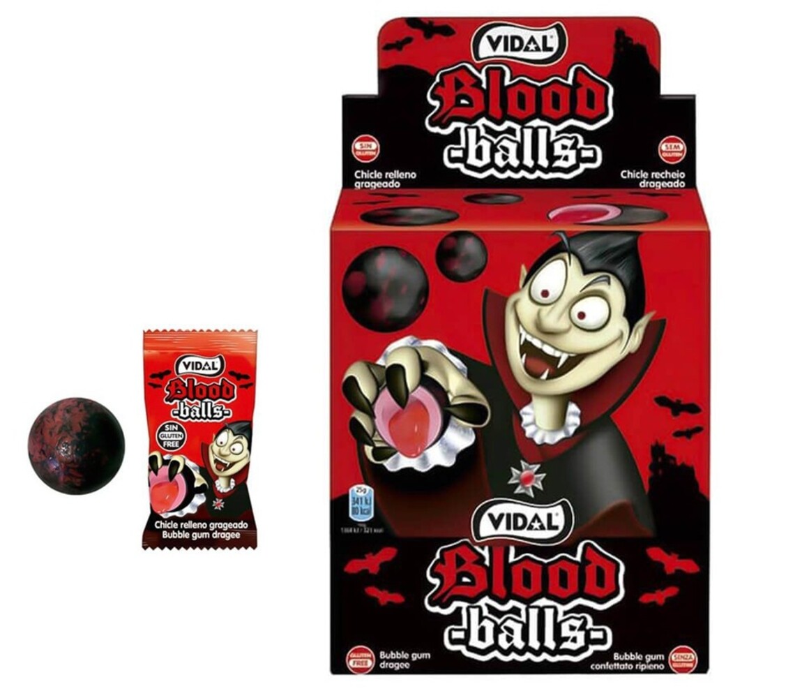 Fini Blood Balls Kauwgum 5 gram | 20 stuks Fini Blood Balls Kauwgum 5 gram | 20 stuks