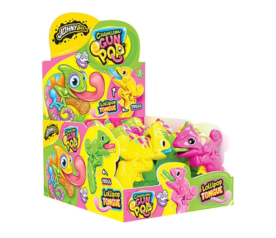 Sweet and Candy Kameleon Gun Pop 10gr | per stuk Sweet and Candy Kameleon Gun Pop 10gr | per stuk