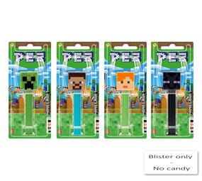 Pez Minecraft Pez Houder | per stuk Pez Minecraft Pez Houder | per stuk