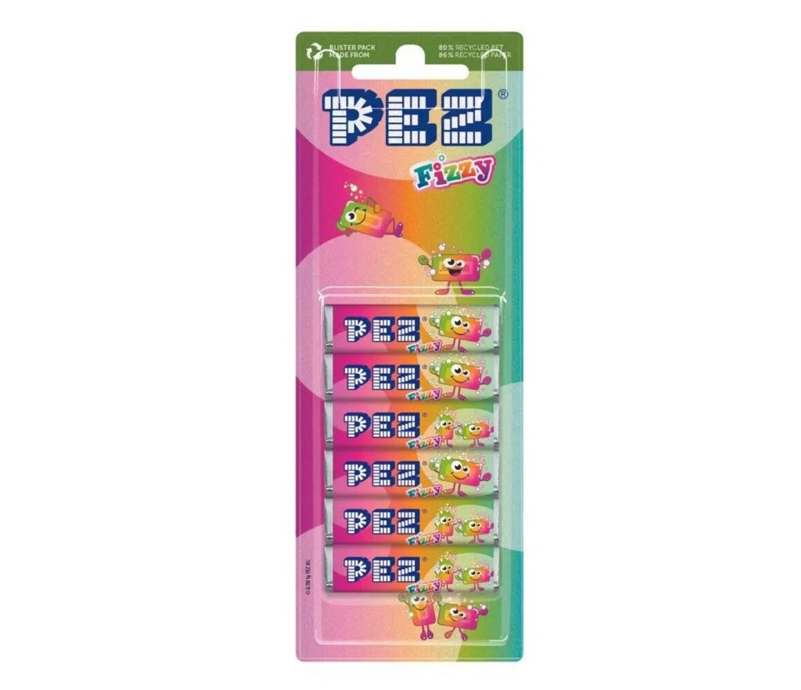 Pez Pez Vulling Fizzy |  6 stuks Pez Pez Vulling Fizzy |  6 stuks