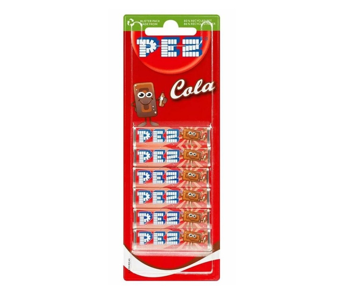 Pez Garniture Pez Cola | 6 pièces