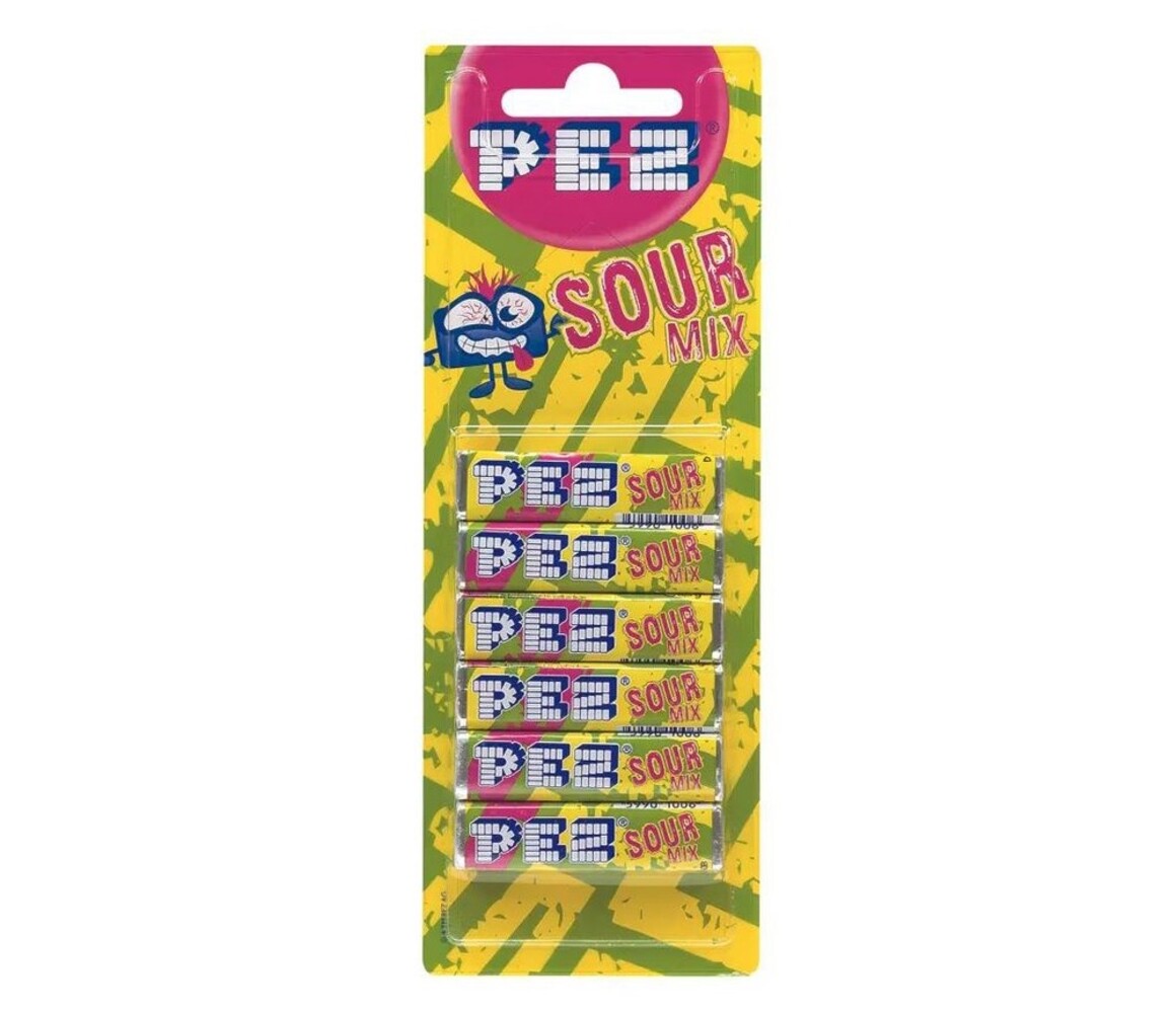Pez Pez Vulling Sour |  6 stuks