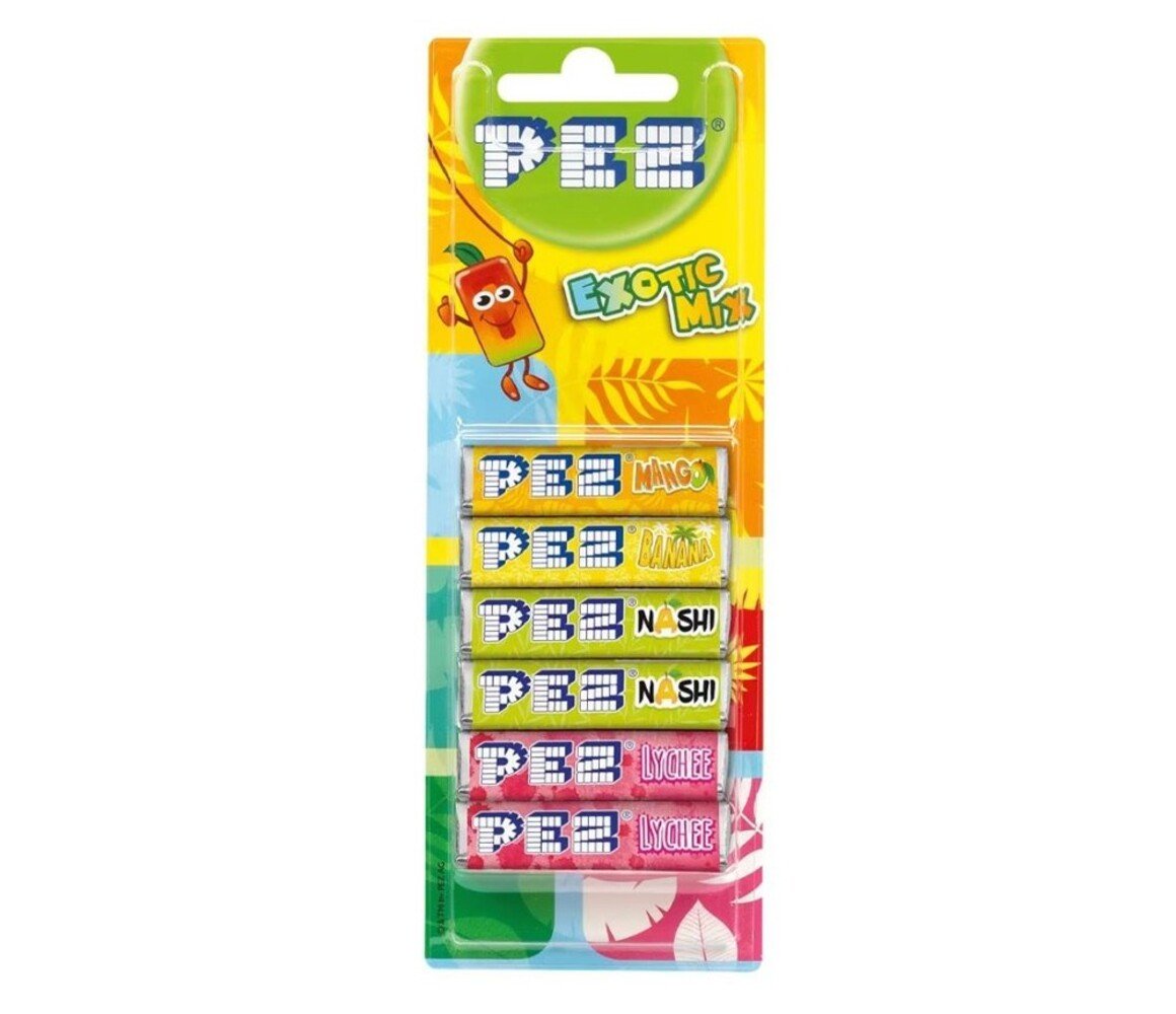 Pez Pez Vulling Exotic |  6 stuks Pez Pez Vulling Exotic |  6 stuks