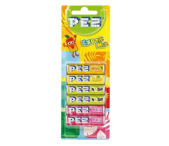 Pez Pez Vulling Exotic |  6 stuks Pez Pez Vulling Exotic |  6 stuks