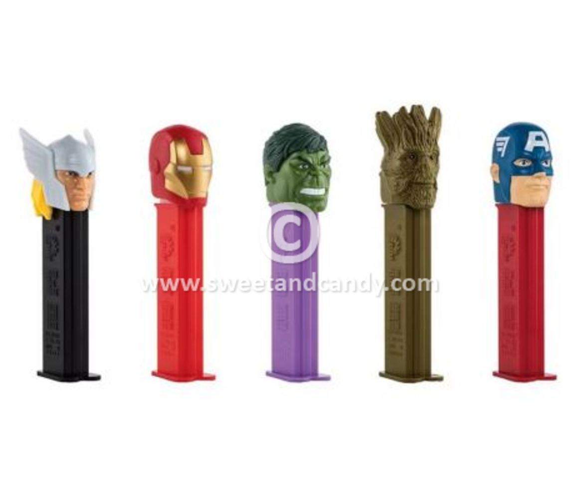 Pez Marvel Super Hero Pez Candie Holder | per piece