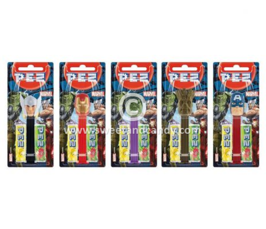 Pez Marvel Superhelden Pez Bonbonhalter | pro Stück
