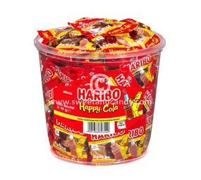 Haribo Happy Cola Snoepjes 10gr | per 10 zakjes Haribo Happy Cola Snoepjes 10gr | per 10 zakjes